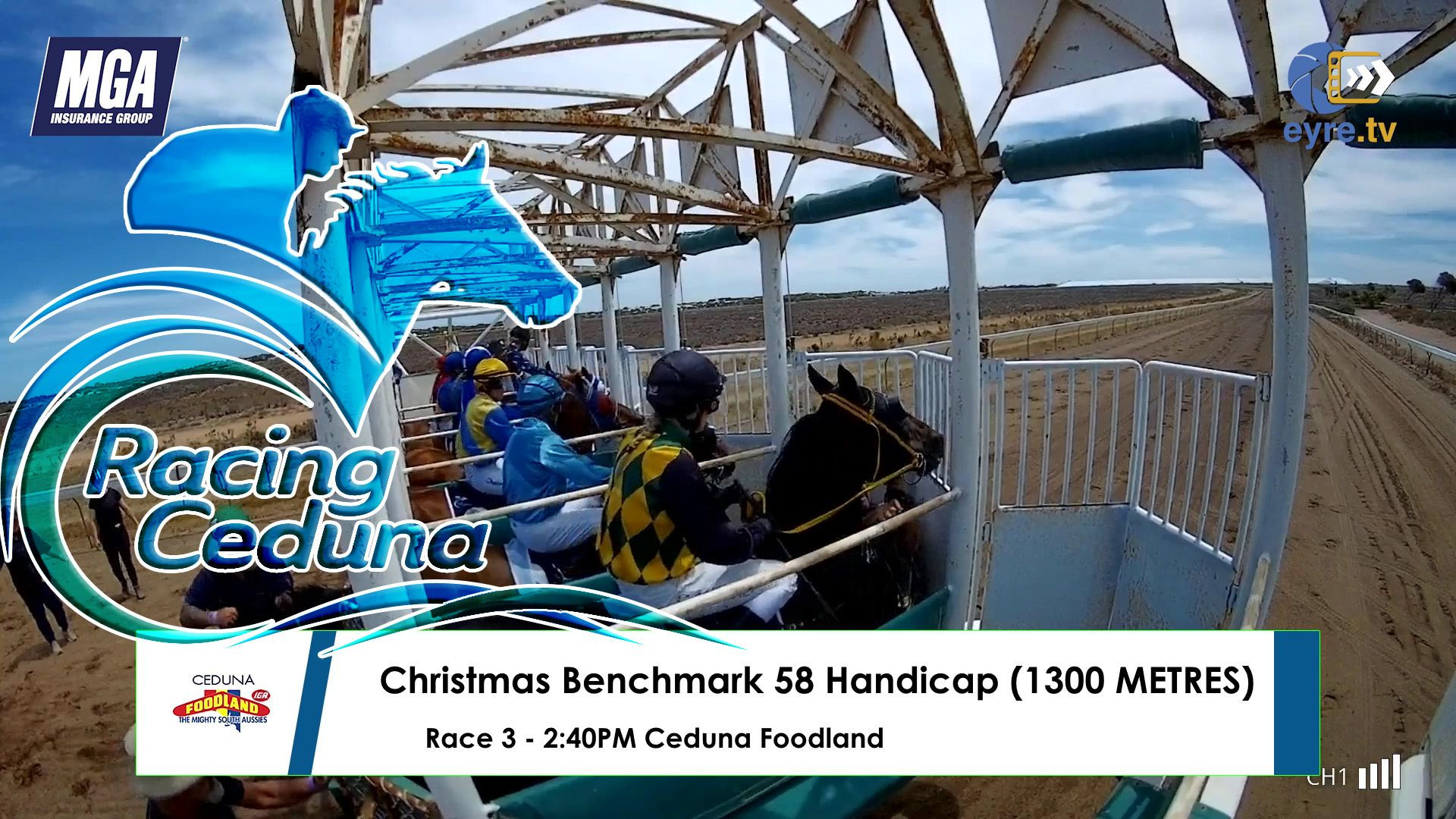 ⁣Ceduna Christmas Races - Race 3. Benchmark 58 Handicap (1300 METRES)