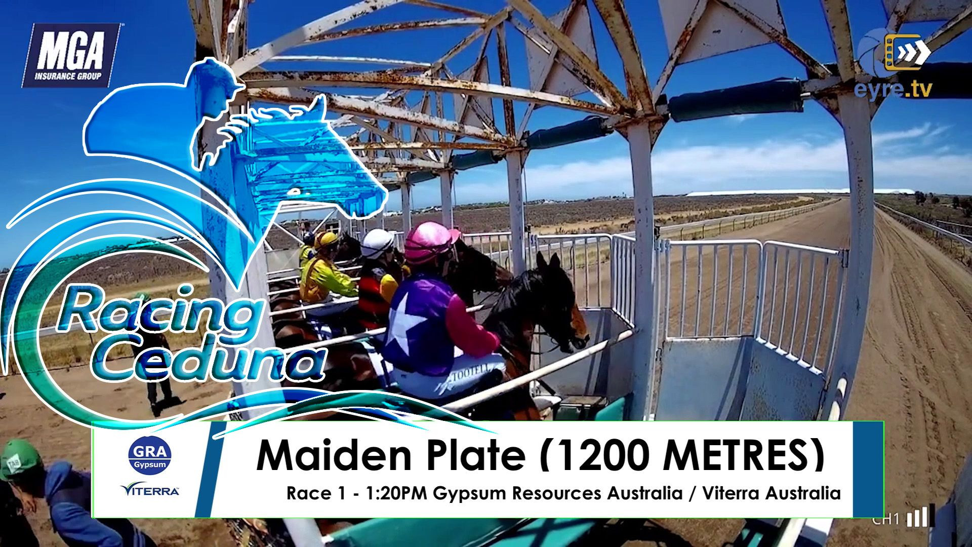 ⁣Ceduna Christmas Races - Race 1. Maiden Plate (1200 METRES)